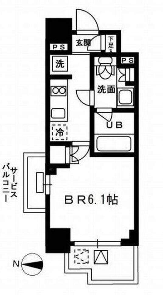 新品家具付きマンション新宿10