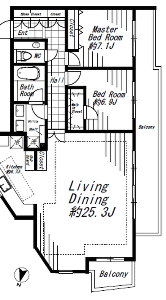 ビバリーホームズ広尾503号室