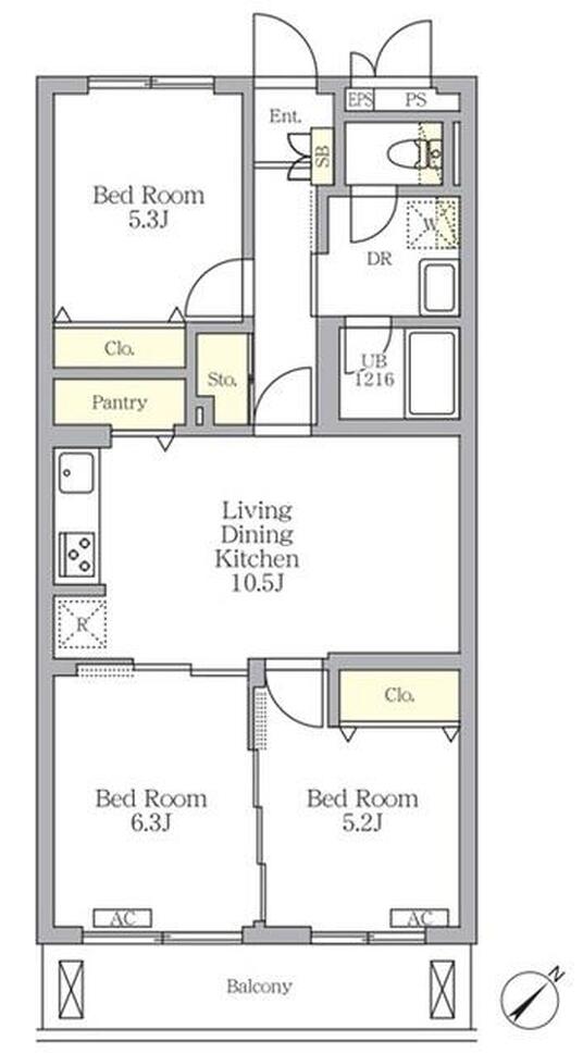 メゾンカルム中落合South