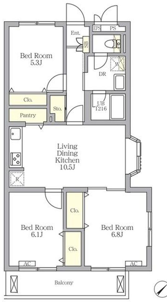 メゾンカルム中落合North