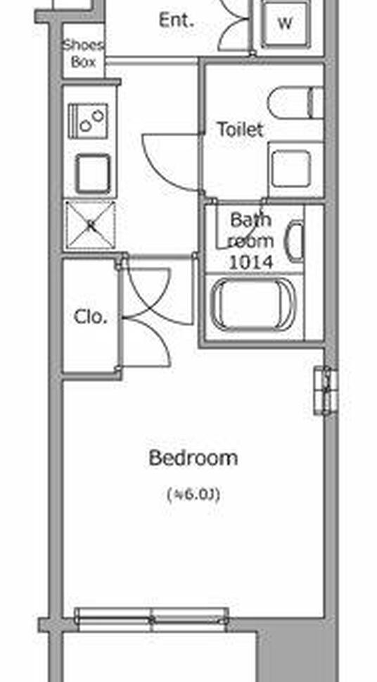 新品家具付きマンション新宿3A
