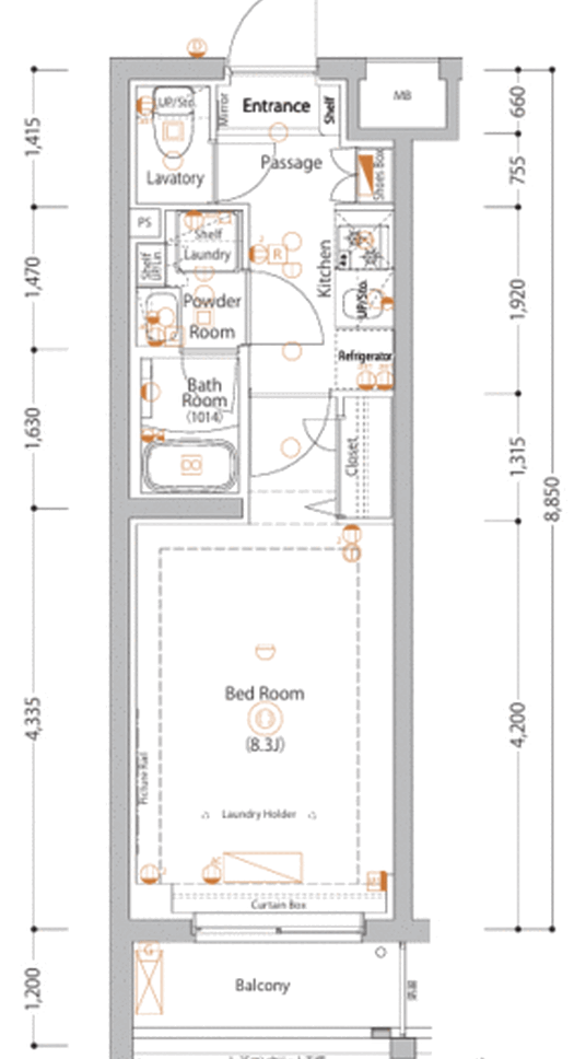 エストゥルース亀戸