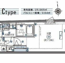新品家具付きマンション左門町13