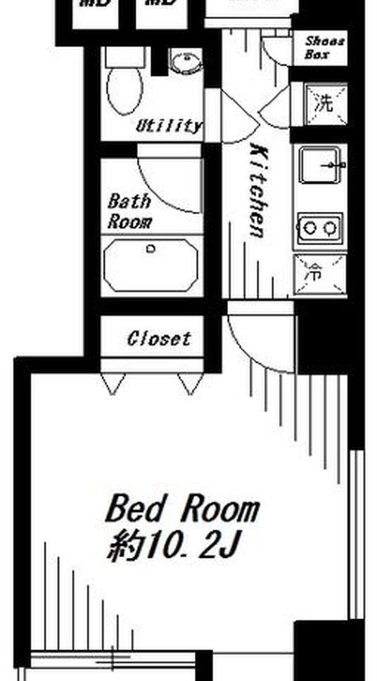 ビバリーホームズ麻布十番702号室